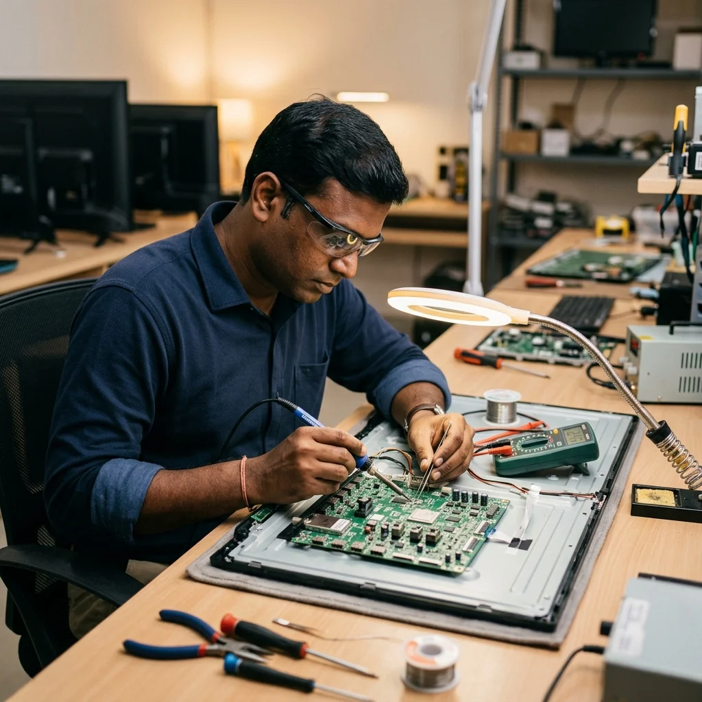 Expert LED and Smart TV Repair Service in Khedbrahma